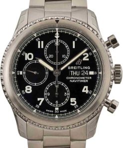 HandMade The Breitling Navitimer Black Dial