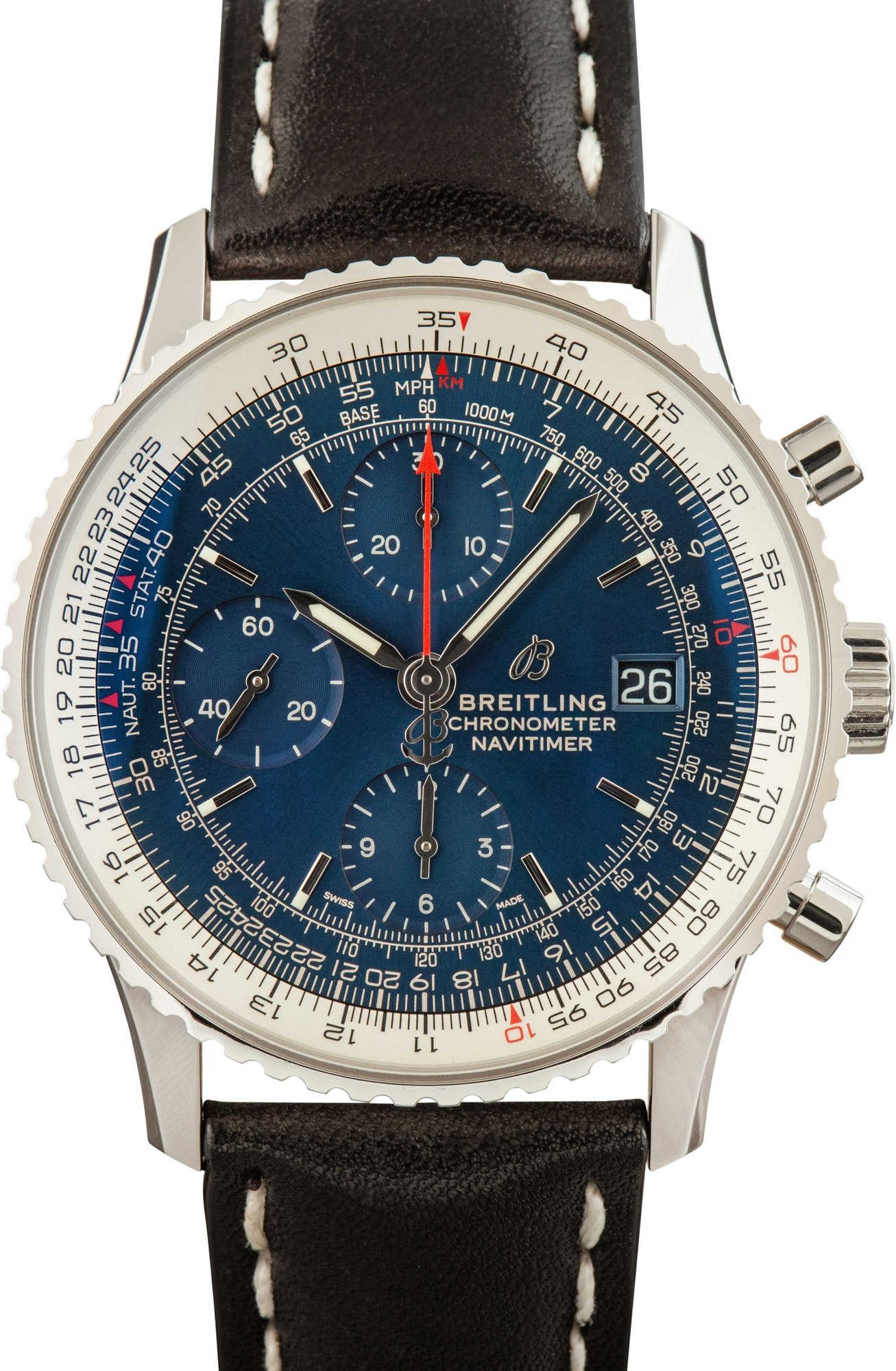 HandMade The Breitling Navitimer Chronograph 41 Blue Index Dial