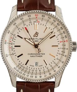 HandMade The Breitling Navitimer Automatic 41 Silver Dial