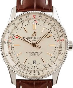HandMade The Breitling Navitimer Automatic 41 Silver Dial