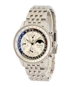 Alternative view of HandMade The Breitling Montbrillant Olympus Stainless Steel