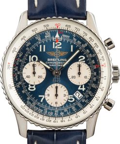 HandMade The Breitling Navitimer Blue Arabic Dial