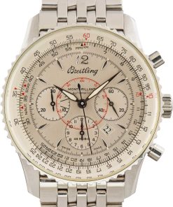 HandMade The Breitling Navitimer Montbrillant A41030 Silver Dial