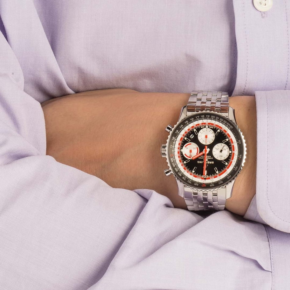 HandMade The Breitling Navitimer B01 Black Dial - Image 5