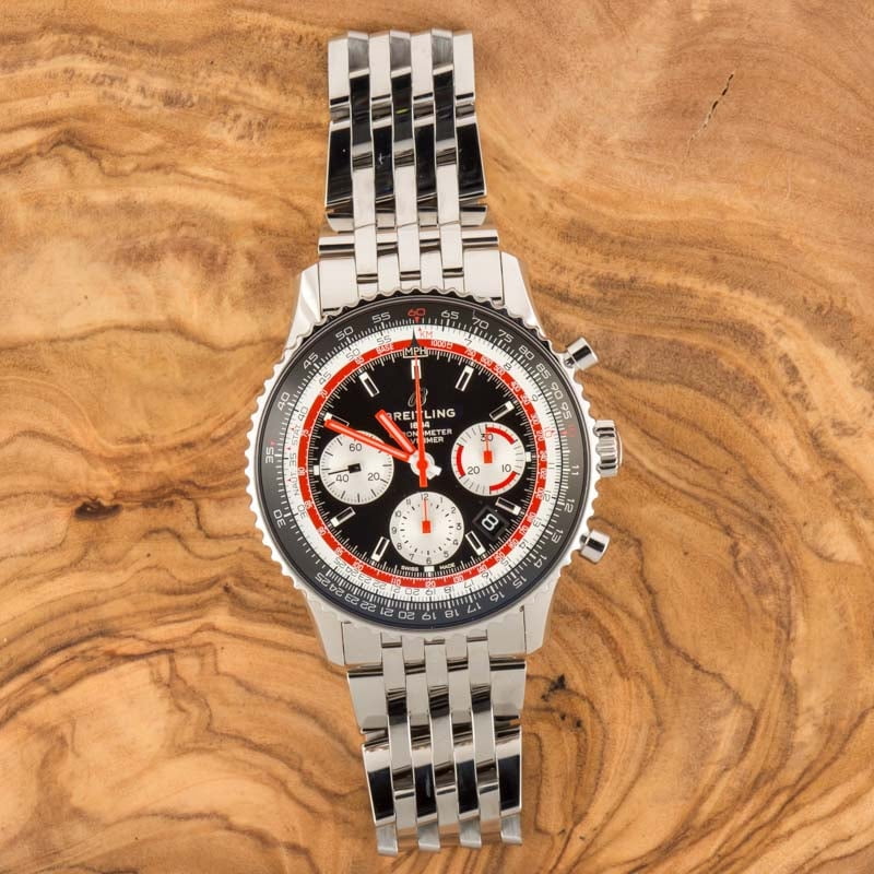 HandMade The Breitling Navitimer B01 Black Dial - Image 6