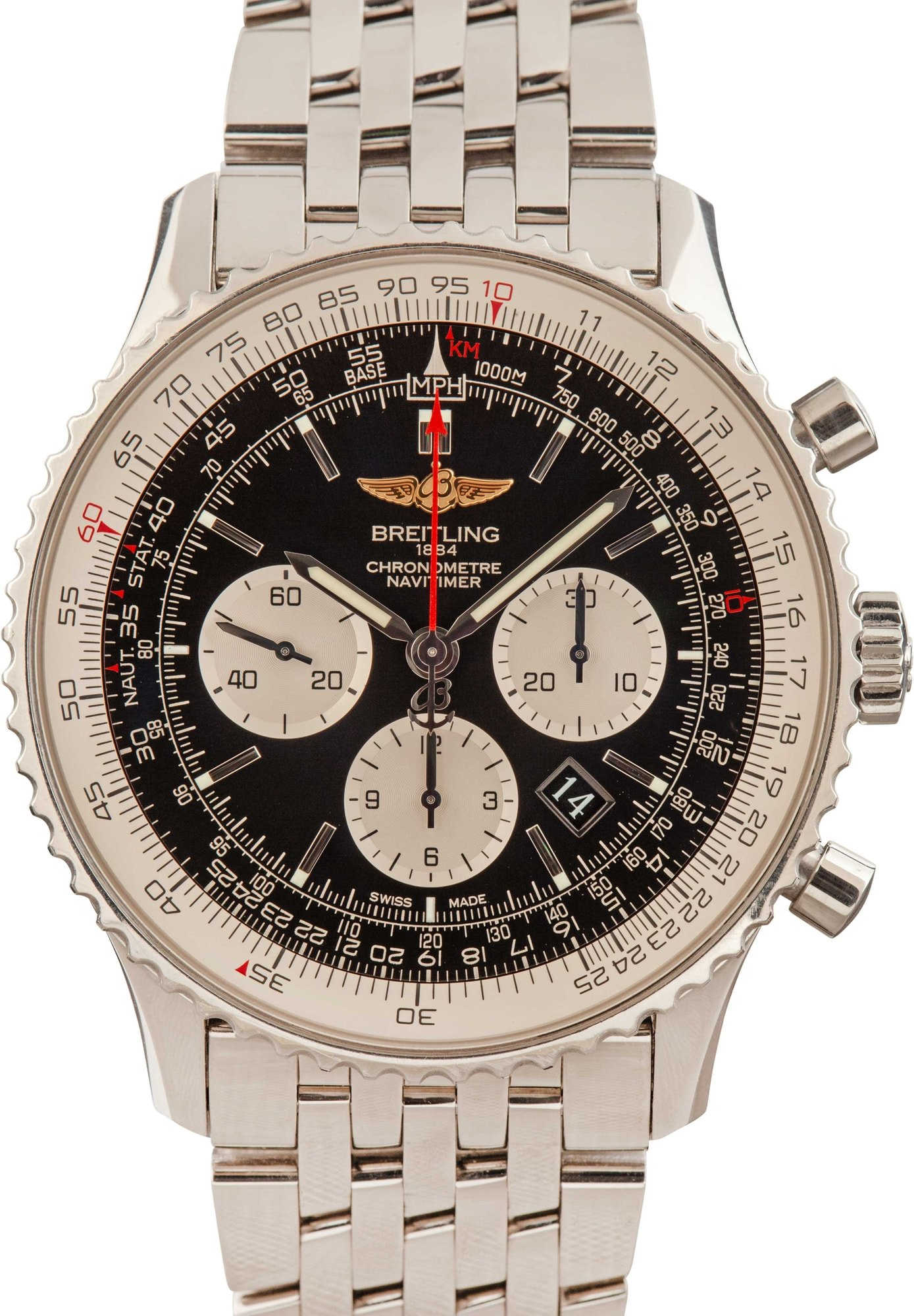 HandMade The Breitling Navitimer 01 Black Dial