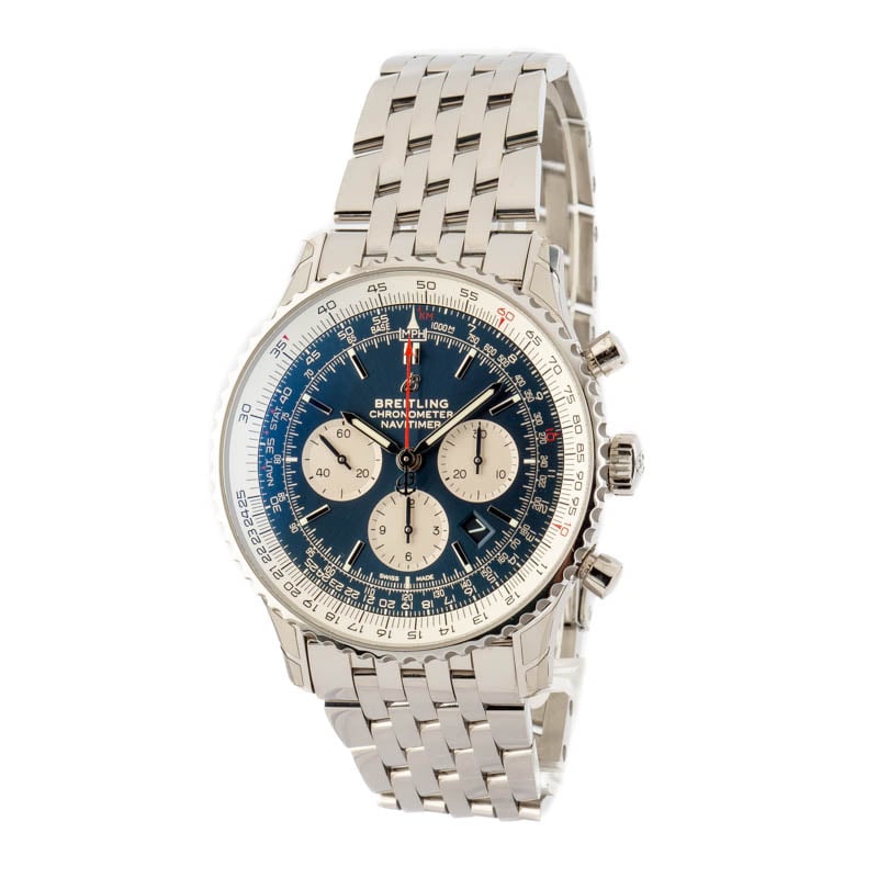 HandMade The Breitling Navitimer Blue Dial - Image 2