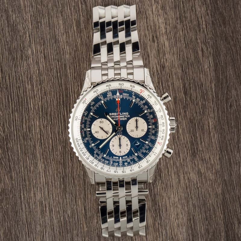 HandMade The Breitling Navitimer Blue Dial - Image 5