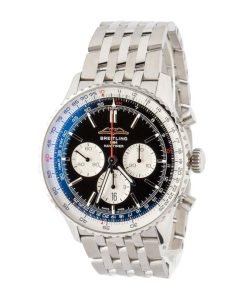 Alternative view of HandMade The Breitling Navitimer B01 Chronograph 46 Black Dial