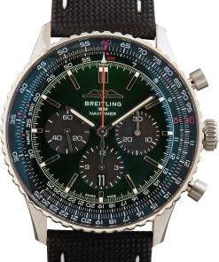 HandMade The Breitling Navitimer B01 Chronograph 46 Green Dial