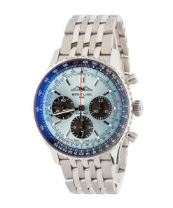 Alternative view of HandMade The Breitling Navitimer B01 Chronograph 43 Ice Blue Dial