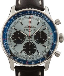 HandMade The Breitling Navitimer B01 Chronograph 43 Blue Dial
