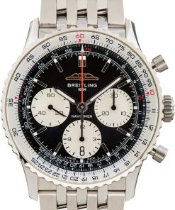 HandMade The Breitling Navitimer Chronograph B01 Black Dial