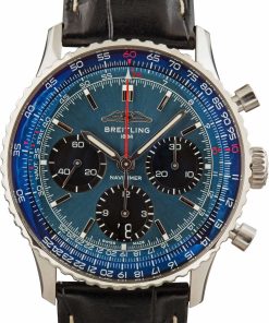 HandMade The Breitling Navitimer Chronograph Blue Dial