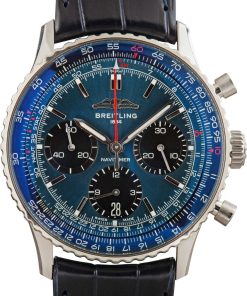 HandMade The Breitling Navitimer B01 Chronograph Blue Index Dial