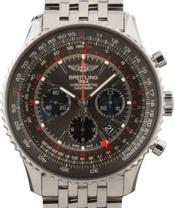 HandMade The Breitling Navitimer GMT Stainless Steel