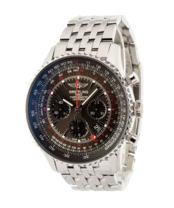 Alternative view of HandMade The Breitling Navitimer GMT Stainless Steel