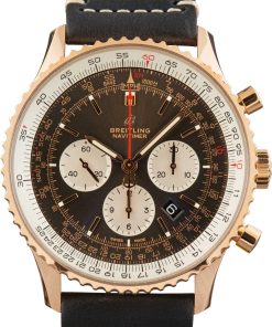 HandMade The Breitling Navitimer B01 Chronograph 46 18K Red Gold