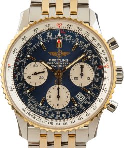 HandMade The Breitling Navitimer Steel & Gold