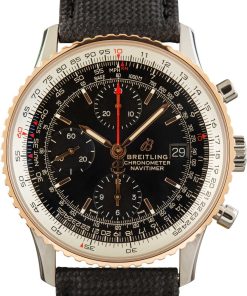 HandMade The Breitling Navitimer Chronograph Black Dial