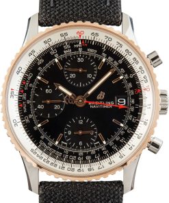HandMade The Breitling Navitimer Chronograph Black Dial