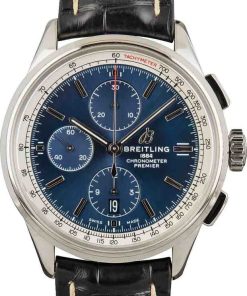 HandMade The Breitling Premier Stainless Steel