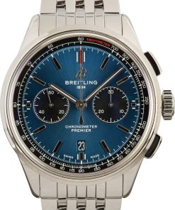 HandMade The Breitling Premier B01 Blue Dial