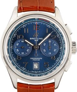 HandMade The Breitling Premier Chronograph Blue Dial