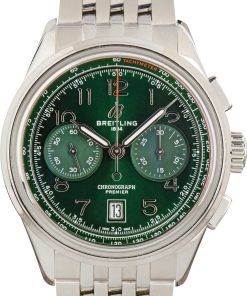 HandMade The Breitling Premier Chronograph 42 Green Dial