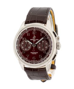Alternative view of HandMade The Breitling Premier B09 Chronograph 40 Red Dial