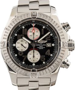 HandMade The Breitling Super Avenger Black Arabic Dial