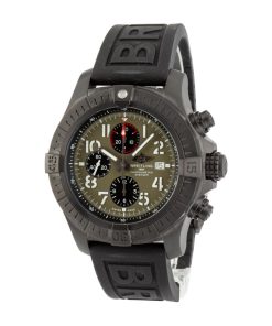 Alternative view of HandMade The Breitling Super Avenger Chronograph 48 Green Dial