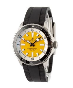 Alternative view of HandMade The Breitling Superocean Automatic 42 Yellow Dial