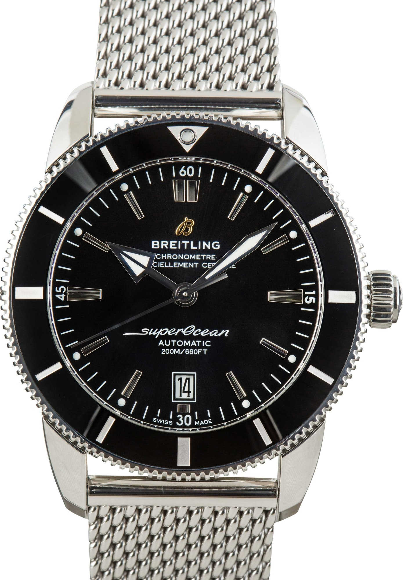 HandMade The Breitling Superocean Heritage B20 Black Dial