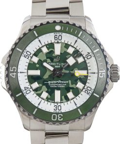 HandMade The Breitling Superocean Automatic 46 Super Diver Green