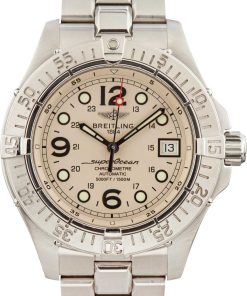 HandMade The Breitling SuperOcean Ivory Arabic Dial