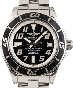 HandMade The Breitling Superocean Black Arabic Dial