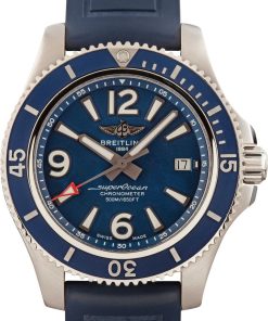 HandMade The Breitling Superocean 42 Blue Arabic Dial