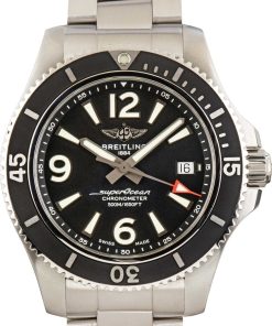 HandMade The Breitling Superocean Automatic Black Dial