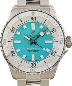 HandMade The Breitling Superocean Automatic 36 Blue Dial