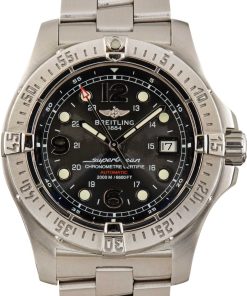 HandMade The Breitling Superocean Steelfish Black Dial