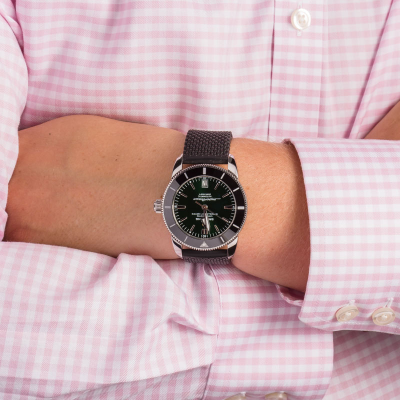 HandMade The Breitling Superocean Heritage B20 Green Dial - Image 5