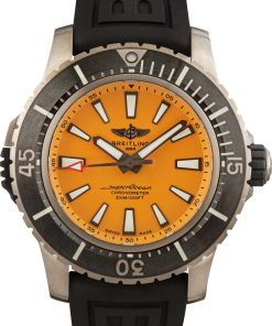 HandMade The Breitling Superocean Yellow Index Dial