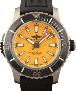 HandMade The Breitling Superocean Yellow Dial