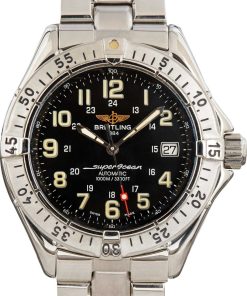 HandMade The Breitling Superocean Ref A17040 Black Dial