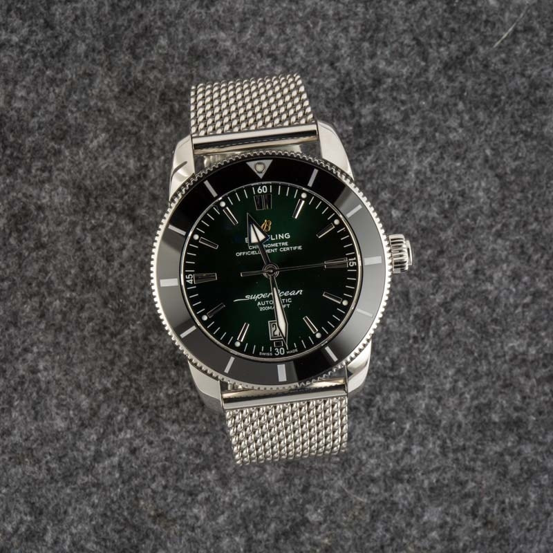 HandMade The Breitling Superocean Heritage B20 Automatic 46 Green Dial - Image 6