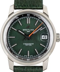 HandMade The Breitling Top Time B31 Green Dial