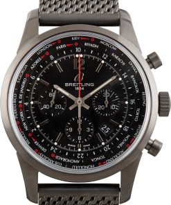 HandMade The Breitling Transocean Unitime Black Dial