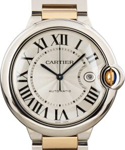 HandMade The Ballon Bleu de Cartier W2BB0031 Steel & Yellow Gold
