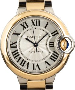 HandMade The Ballon Bleu de Cartier Steel & Yellow Gold